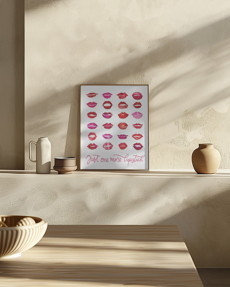 Just one more lipstick Poster