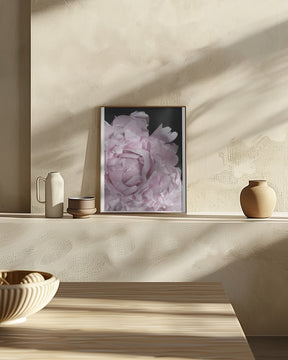 Enjoy the little things peony Poster