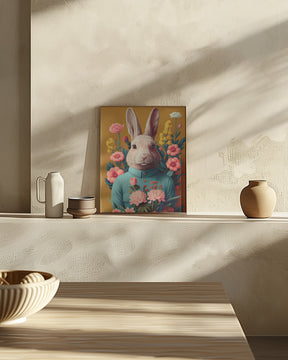 Mr Easter Bunny Poster