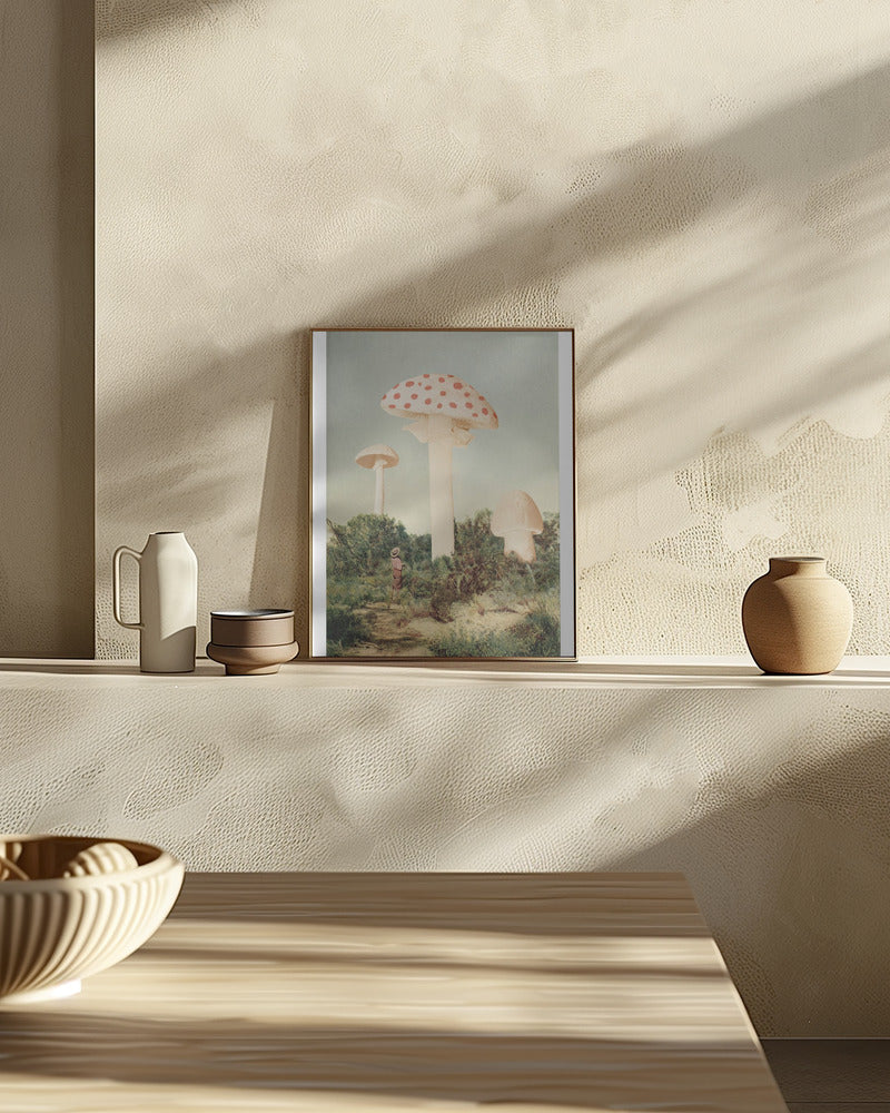 The Finest Giant Mushroom Poster