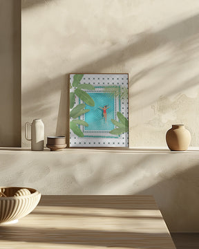 Riad Pool Poster