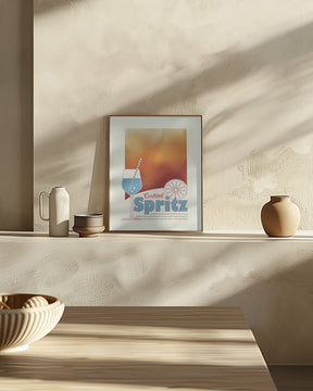 Aperol Spritz print Poster