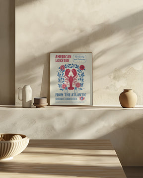 Lobster kitchen print Poster