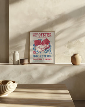 Oyster kitchen decor Poster