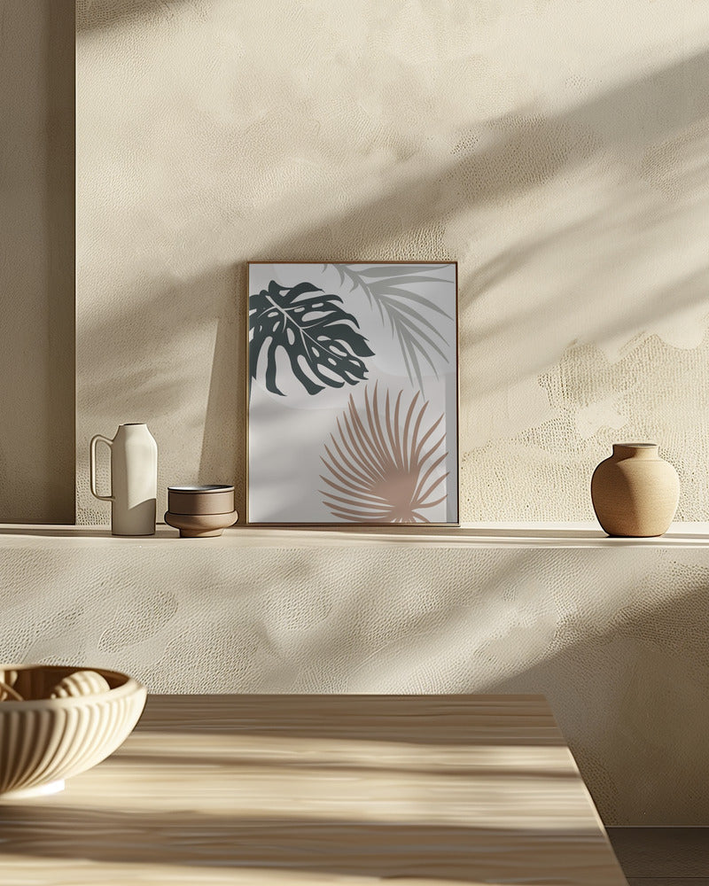 Tropical Leaves No3 Poster