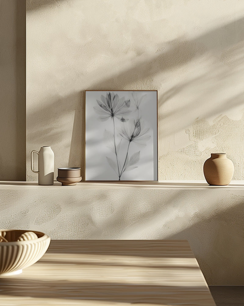 Transparent Botanic No 4 Poster