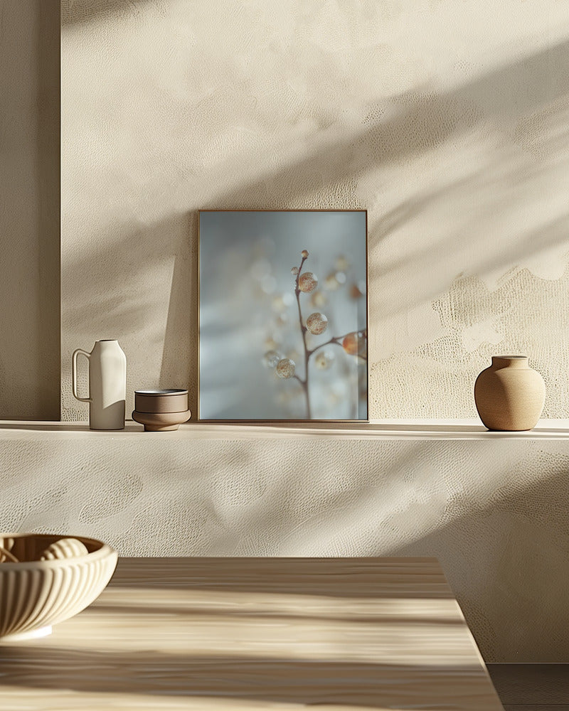 Glassy Berries Poster