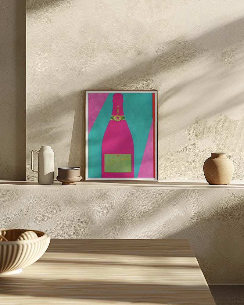 Pink Champagne Poster