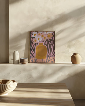 Pastel Flower Impression No 4 Poster