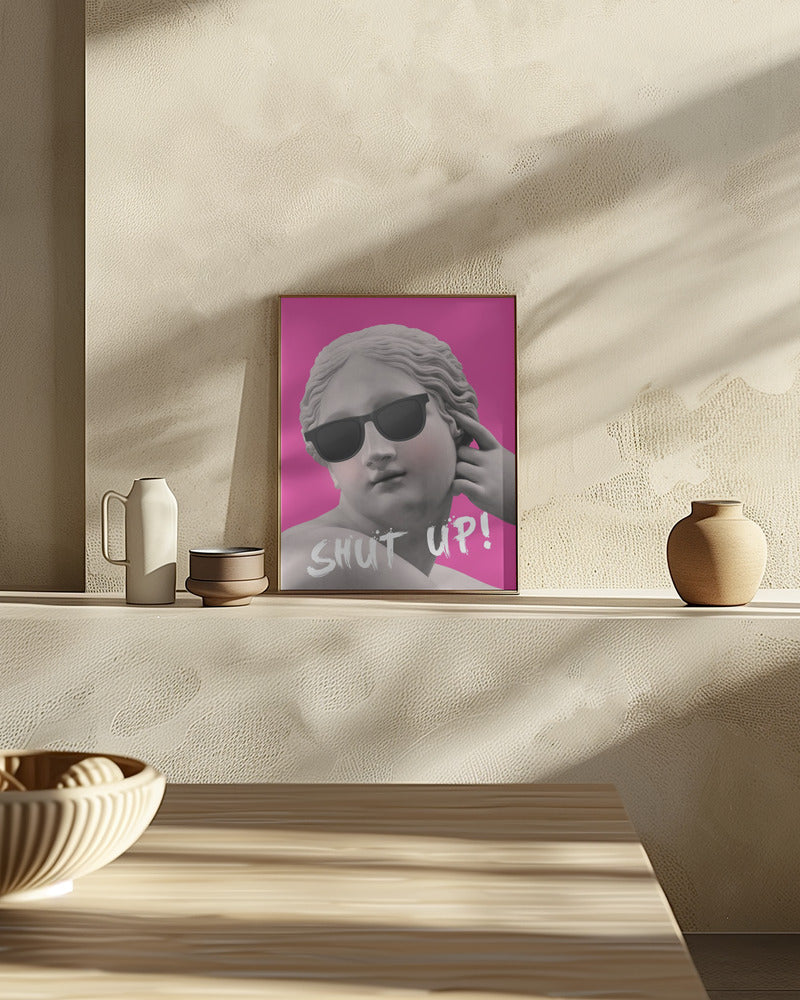 Hot Pink Venus Poster