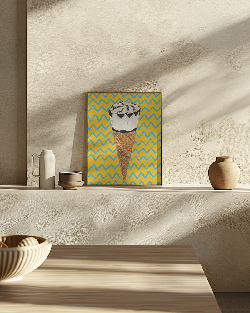 Cornetto Zig Zag Poster