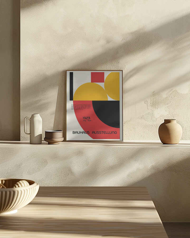 Bauhaus Ausstellung Poster