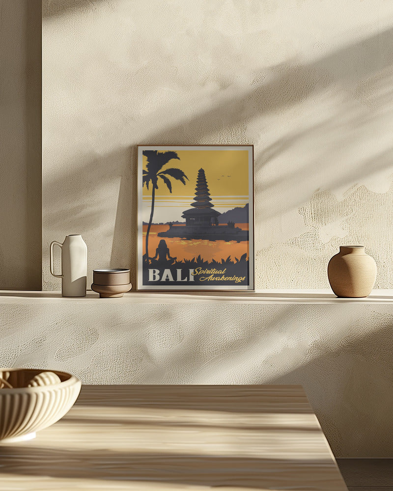 Bali Travel Print Poster