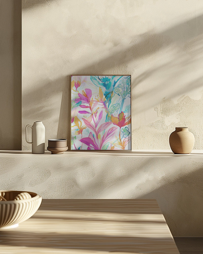 Floral Burst Poster