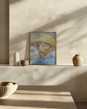 Vincent Van Gogh's Self Portrait (1887) Poster