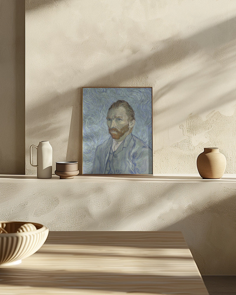 Vincent Van Gogh's Self Portrait (1889) Poster