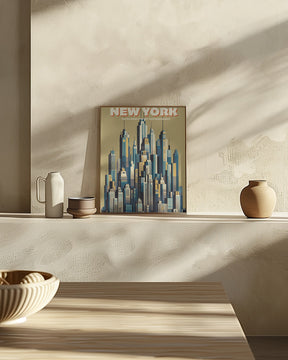 New York Skyline Poster