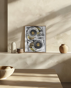 ABSTRACT ART Hypnotizing Poster