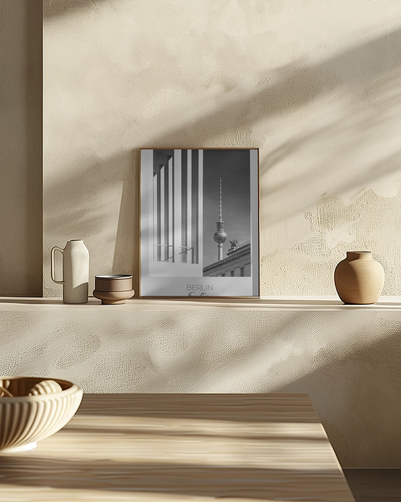 In focus: BERLIN Television Tower &amp; Museum Island Poster