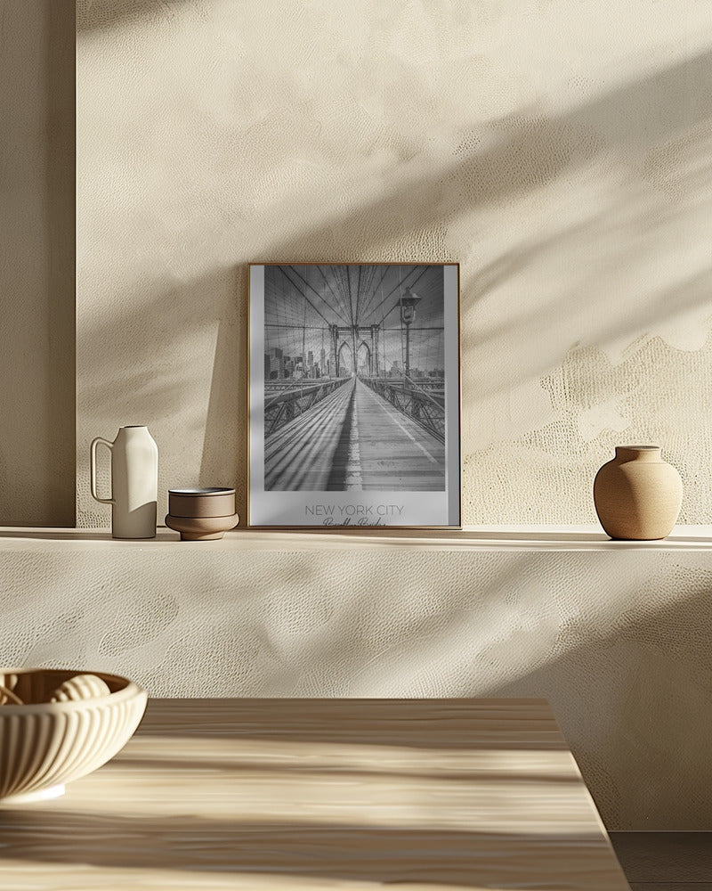 In focus: NEW YORK CITY Brooklyn Bridge Poster