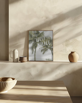 This is my happy place | Oceanview Poster