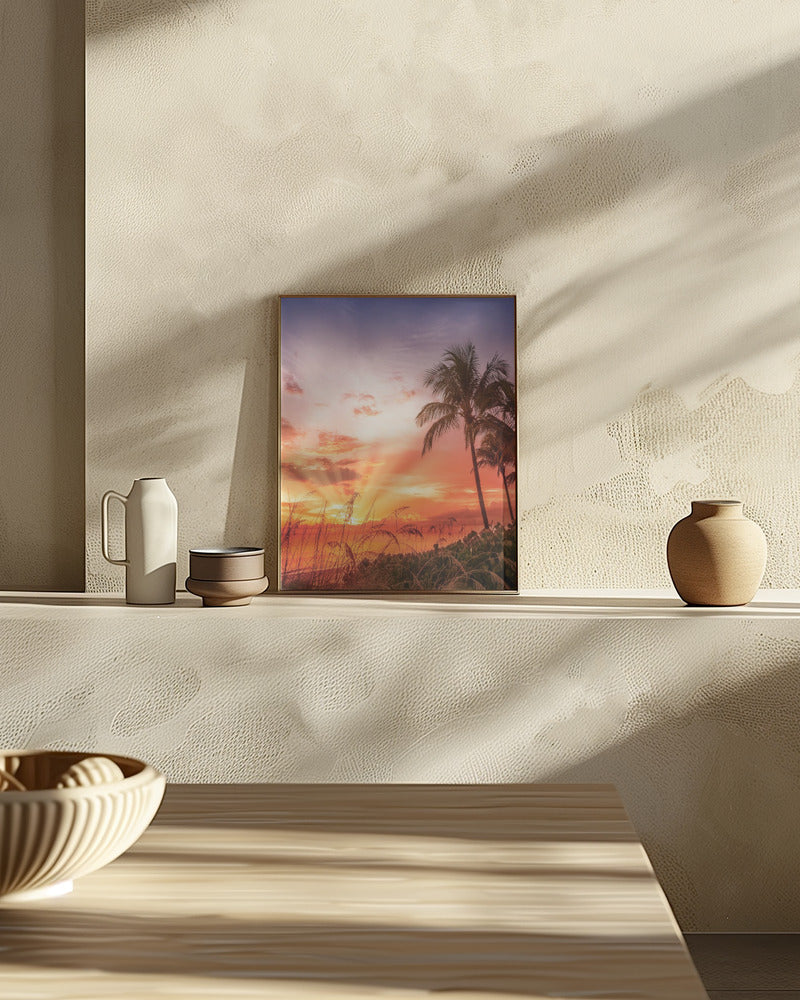 BONITA BEACH Picturesque Sunset Poster