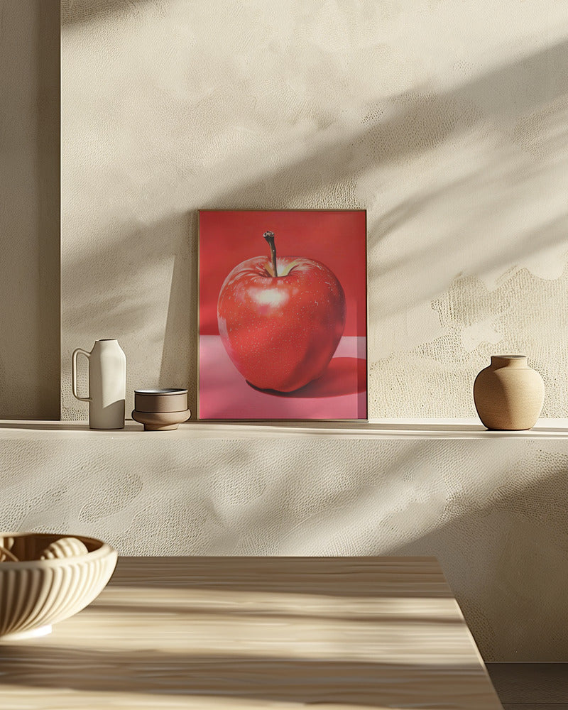 Red Apple Poster