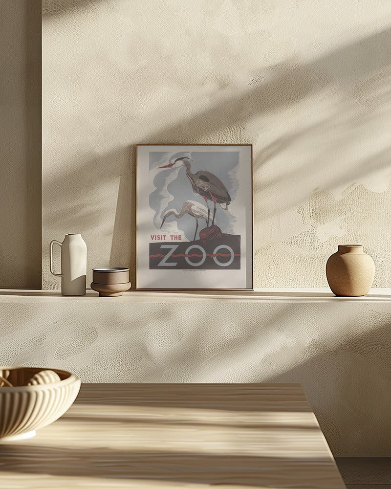 Visit the Zoo Poster