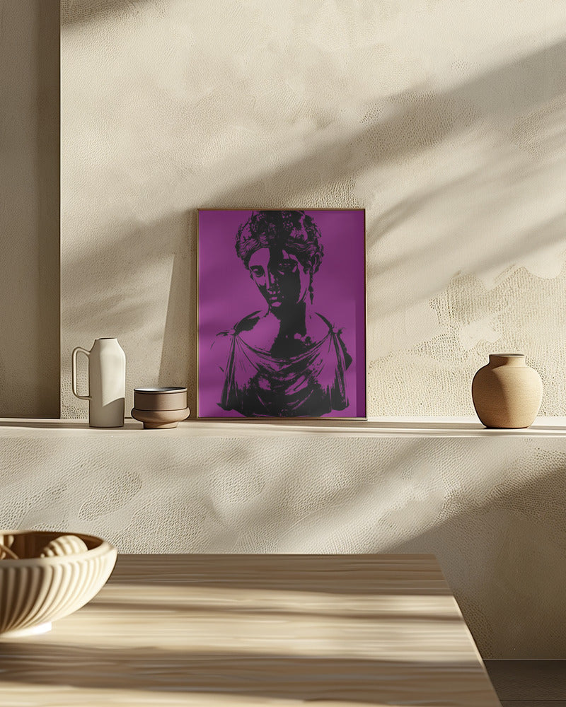 Bust of Ariadne Poster