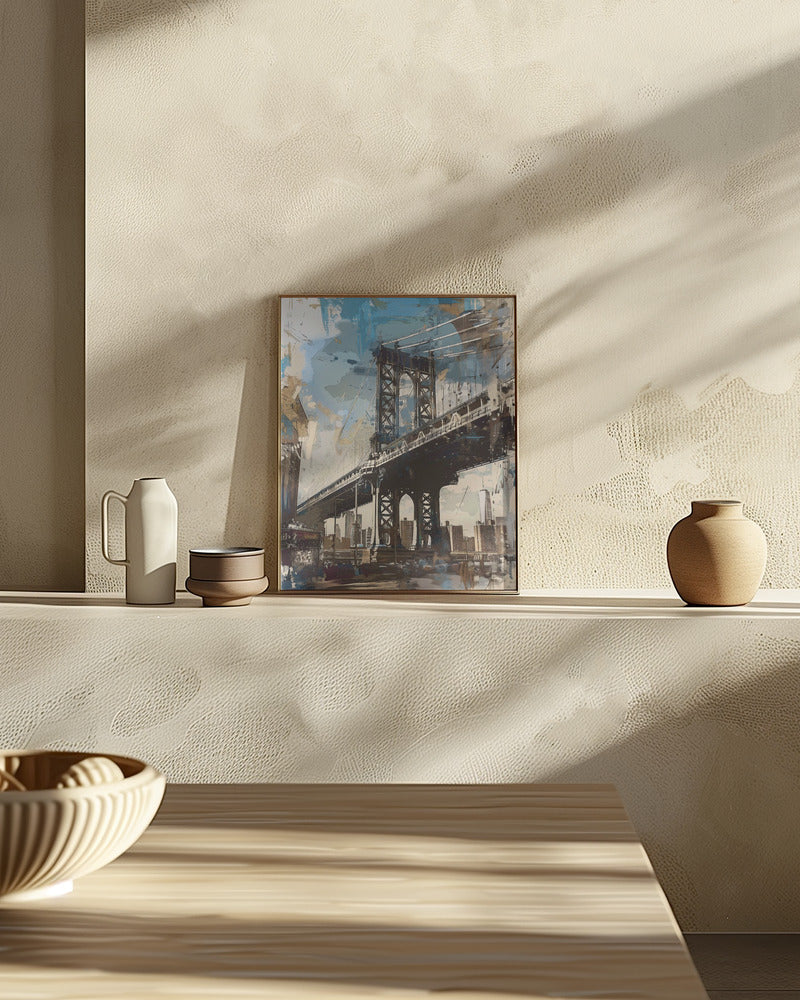 Manhattan Bridge - New York Poster