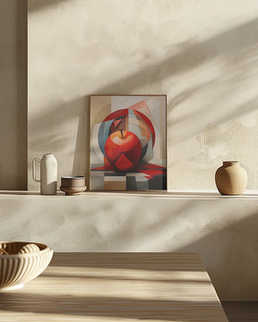 The Abstract Apple Poster