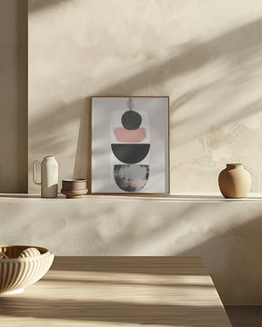 Abstract Minimalist Shapes No 6 Poster