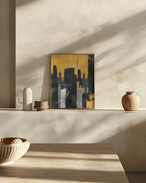 Big City Skyline Poster