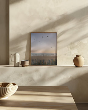 Moroccan Coast Sunset Poster