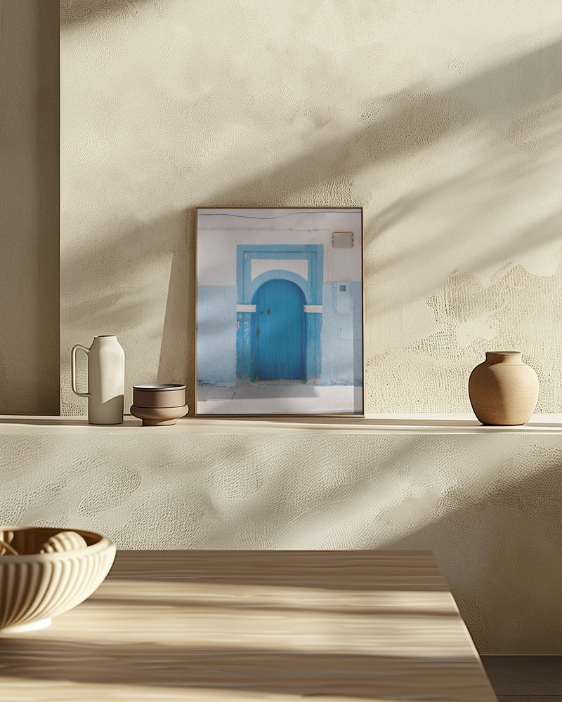 The Blue Door in Taghazout Morocco Poster