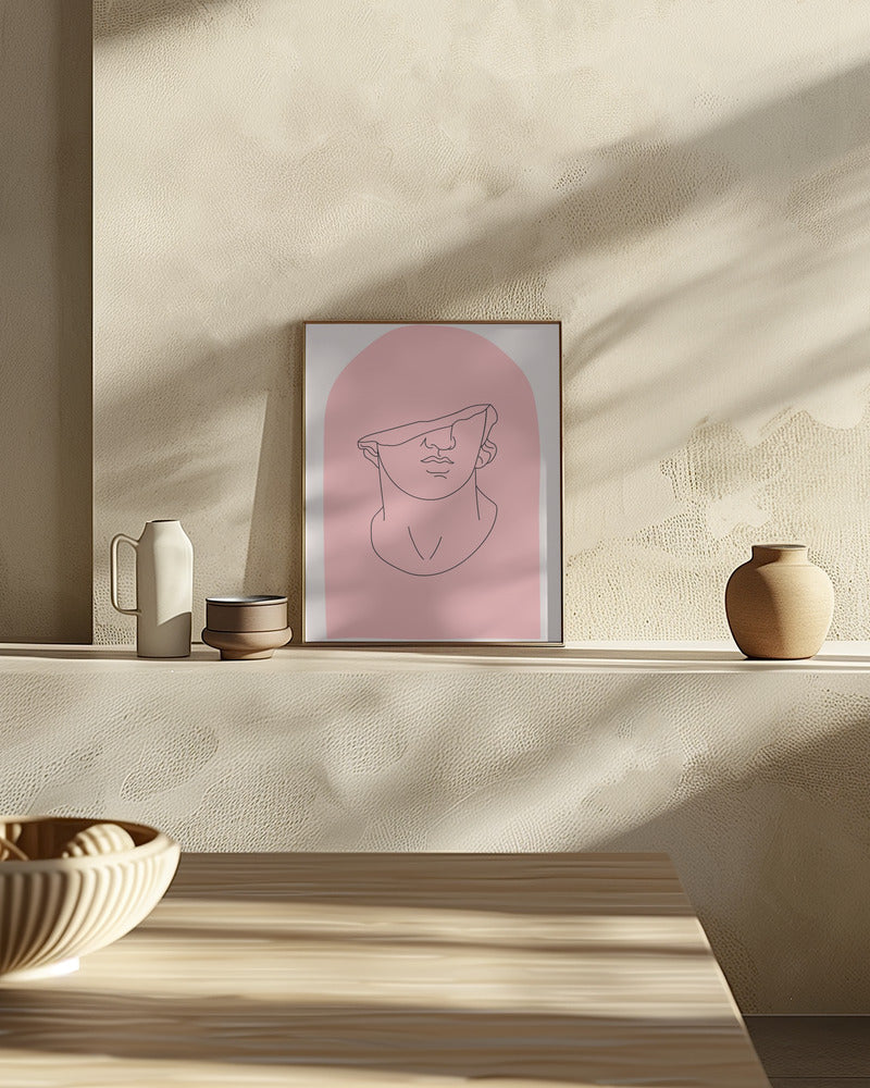 Aestheticmanpink Ratioiso Poster