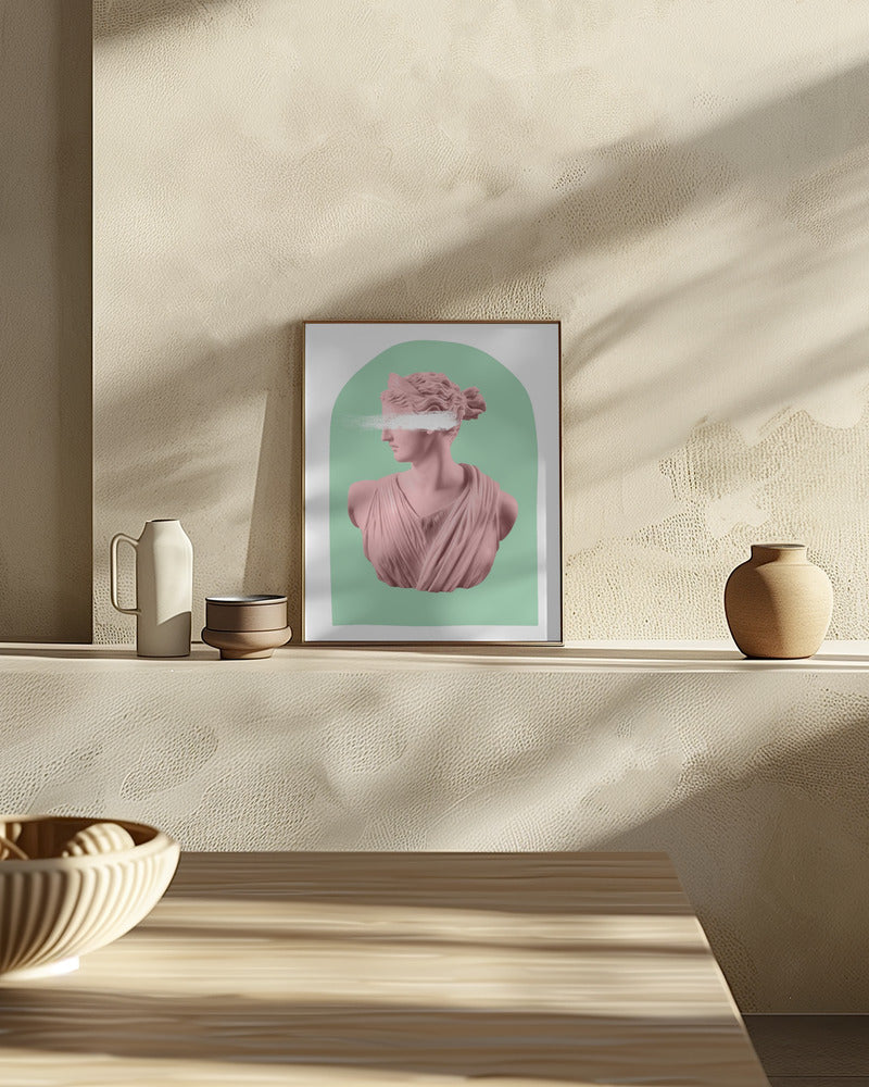 Artemispinkgreen Ratio3x4 Poster