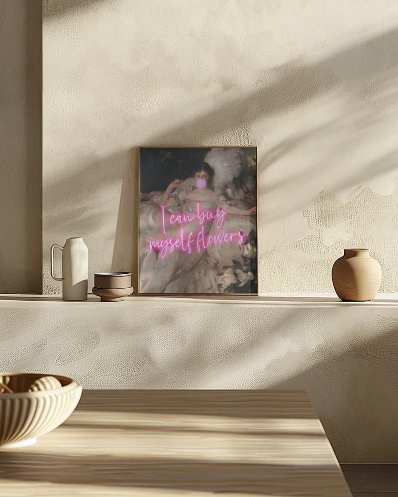 Buymyselfflowers6 Ratioiso Poster