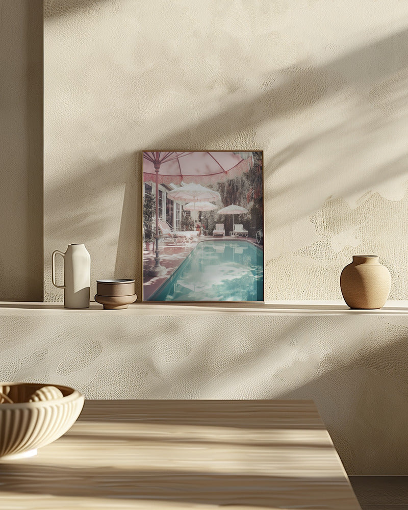 Glam Pool Life Poster