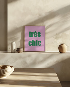 Treschicpinkgreen Ratioiso Poster