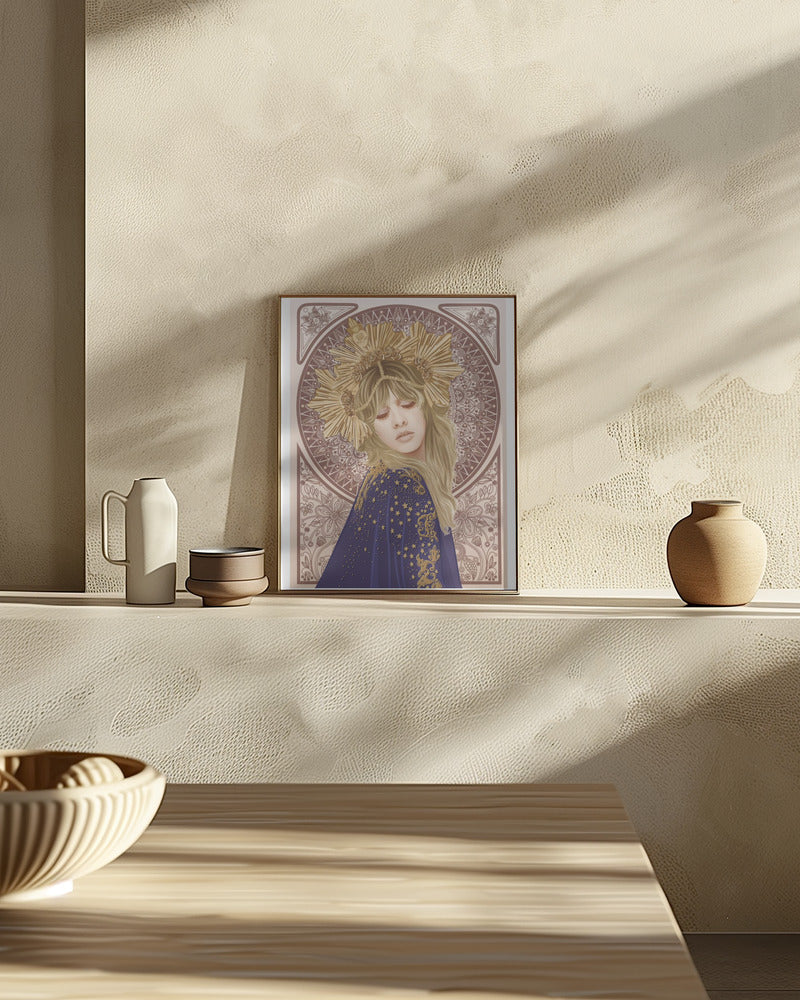 Stevie Nicks Mucha Poster