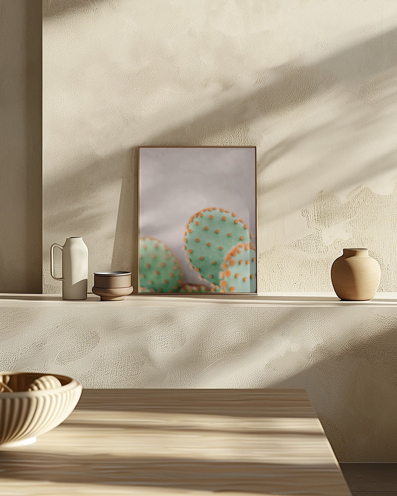 Cacti Pastel Tones Poster