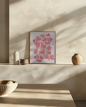 Japanese Quince Poster