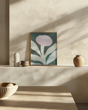 Moon flower Poster