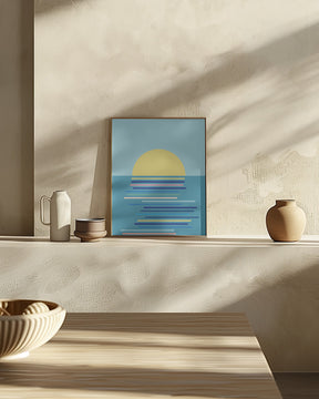 Sunrise In Ahrenshoop Poster