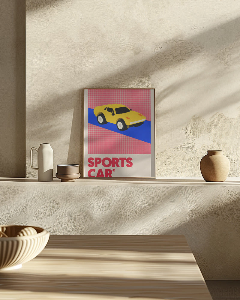 Sports Car Poster