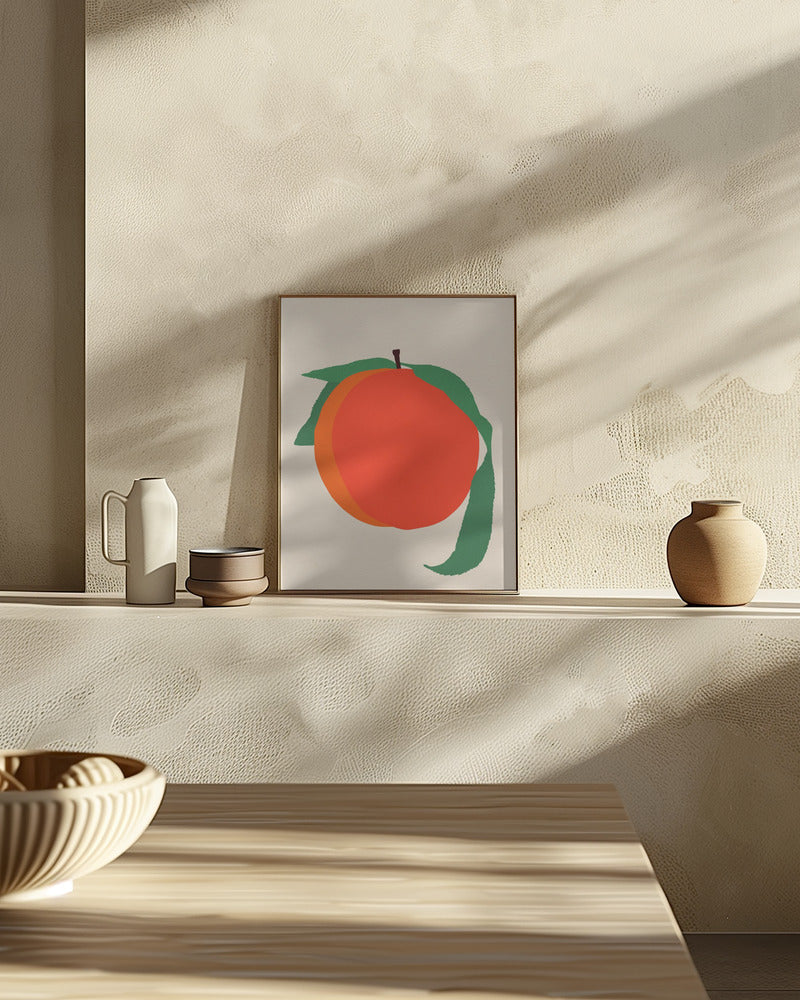 Peach Poster