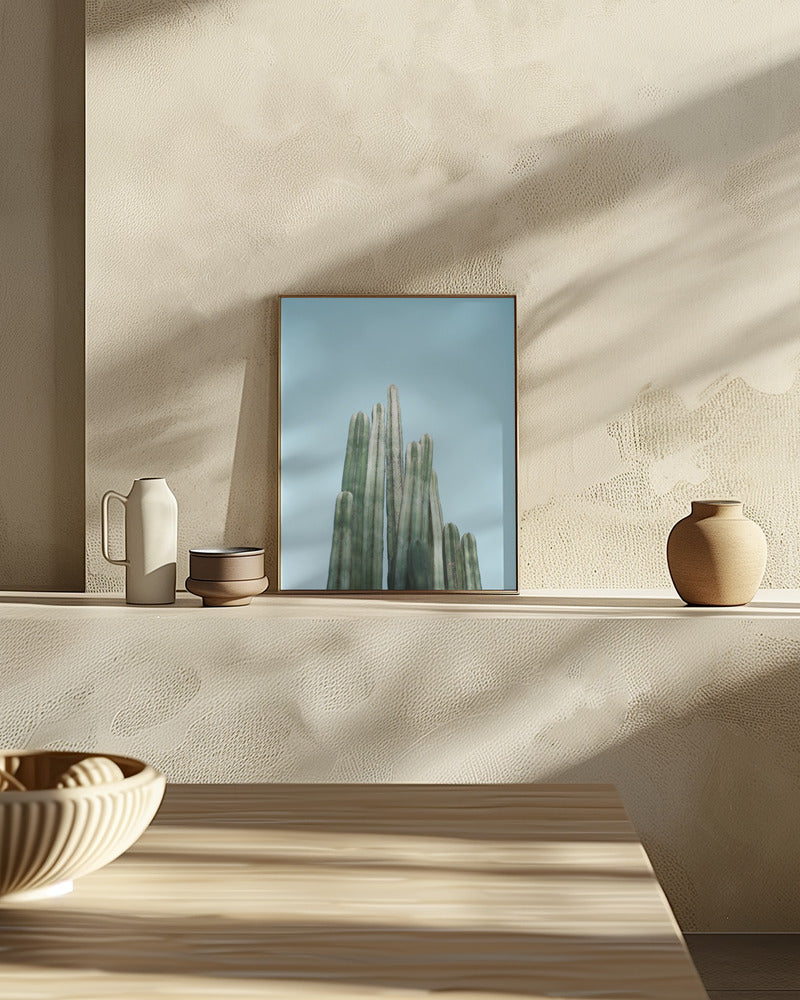 Tall Cacti Poster