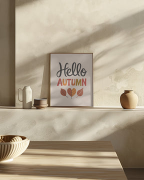 Hello Autumn Poster