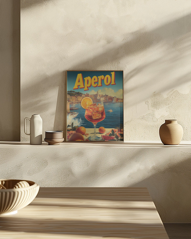 Aperol Vintage Commercial Poster